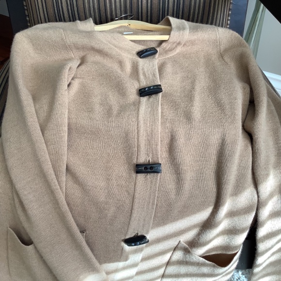 🍁 Long Merino Wool Cardigan-perfect fall sweater - Picture 9 of 9